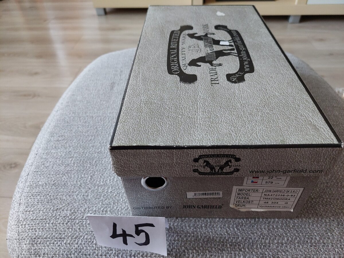 Pánske sandále 45 JOHN GARFIELD - 11