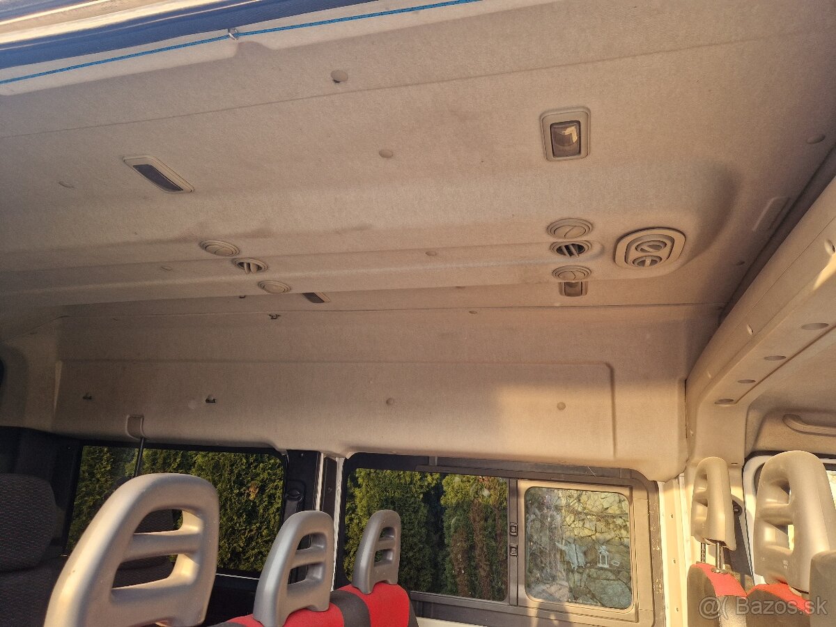 FIAT DUCATO BUS 6 miestne 2.3 r.v.2012 241000km - 11