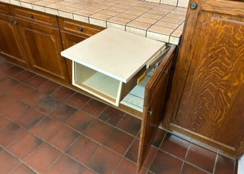 Dubová selská linka s vestavěnými spotřebiči,5870 - 11