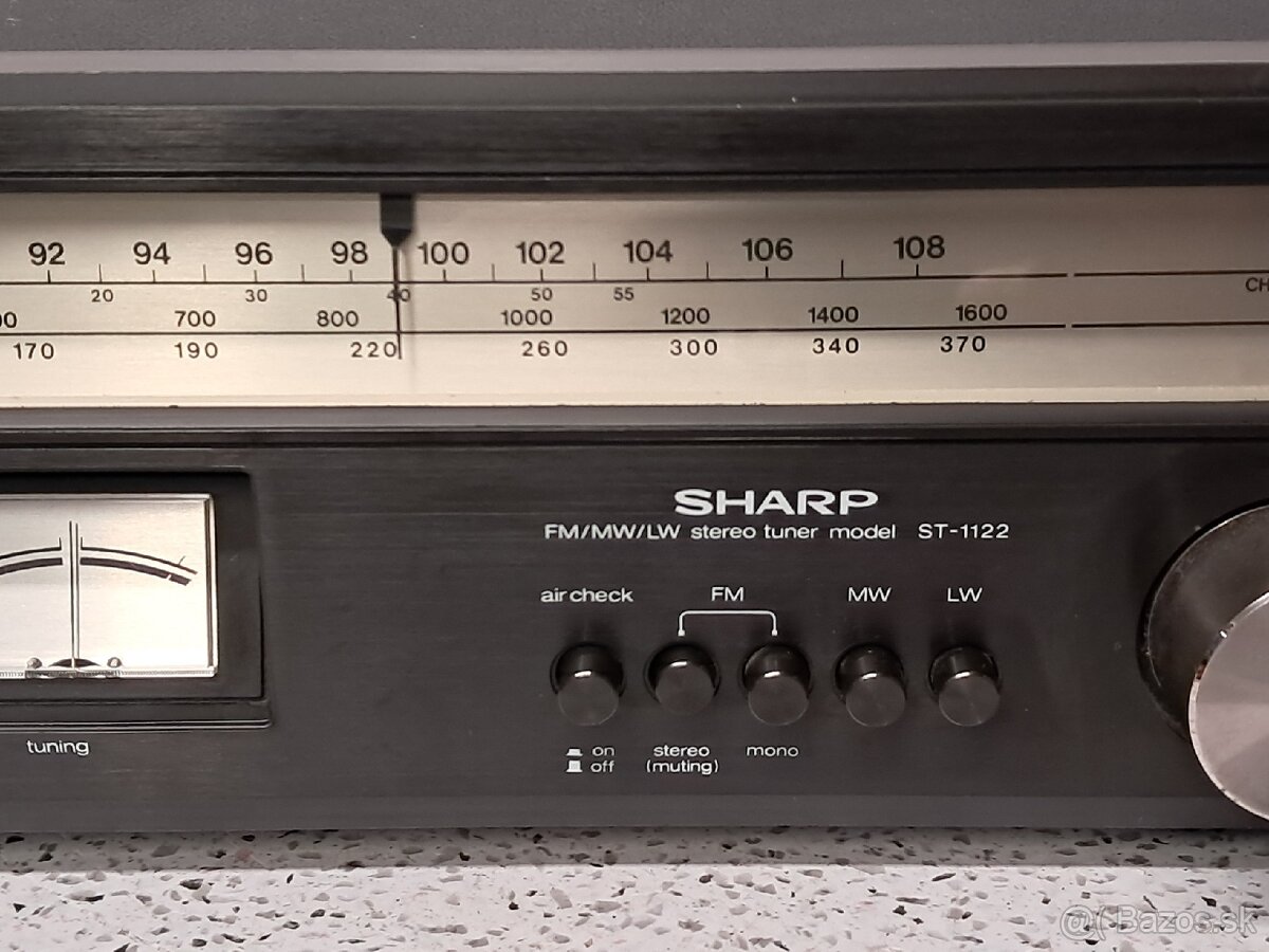 Magnetofon Sharp / Tuner Sharp - 11