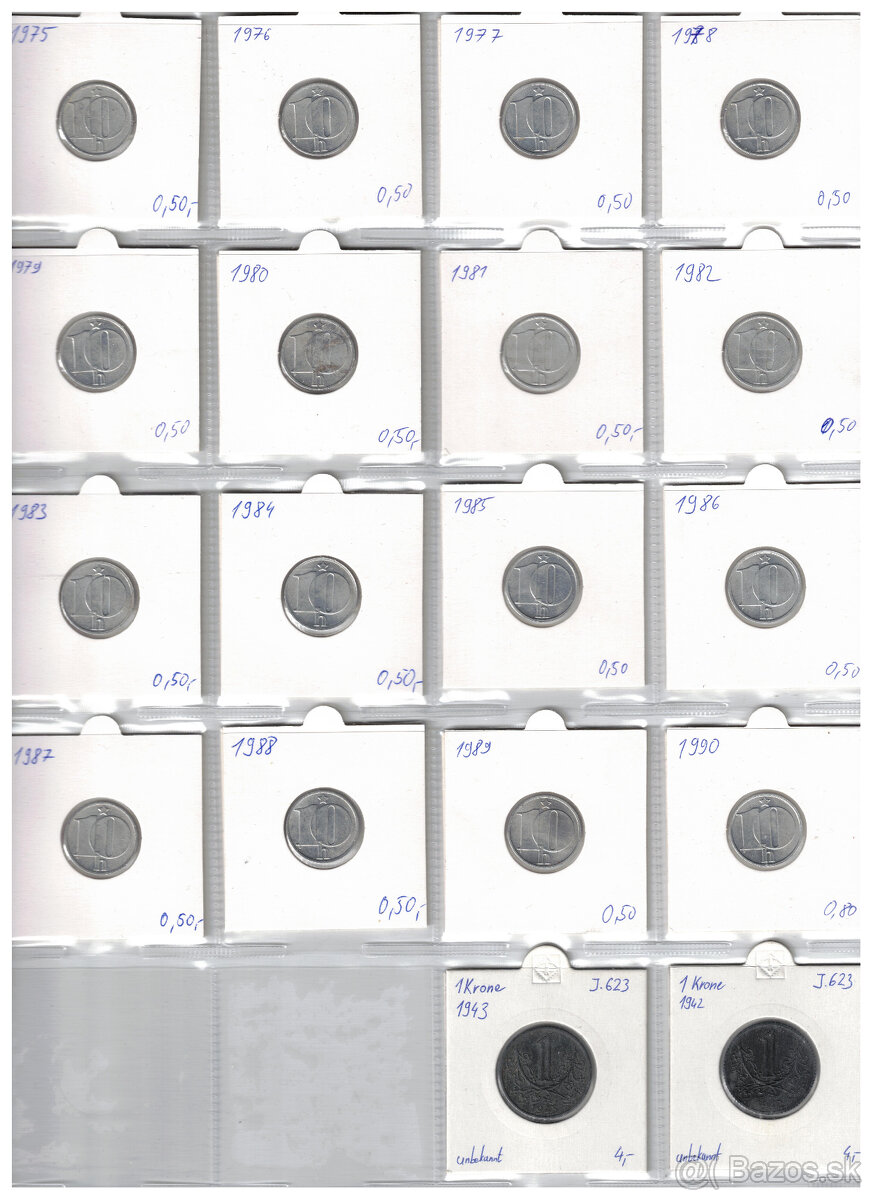 Obehove mince CSSR 1946-1992 - 11