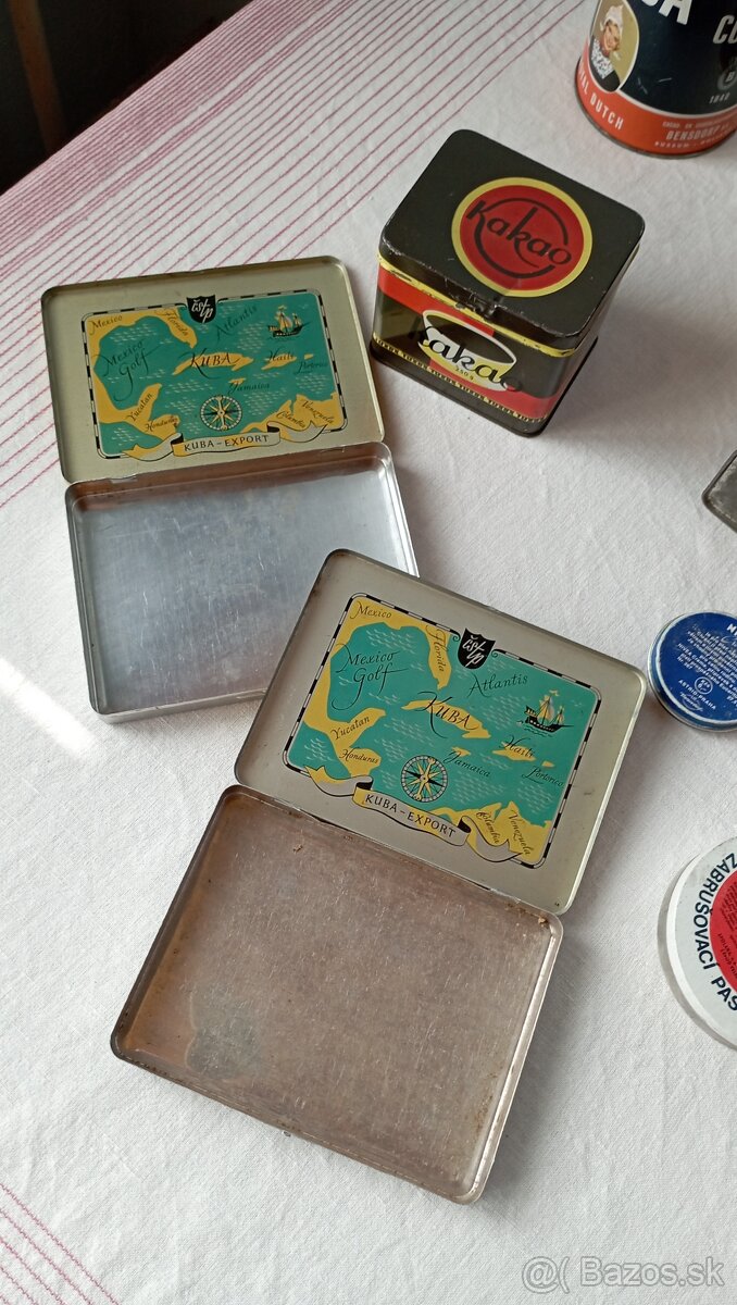 Plechovky retro - 11