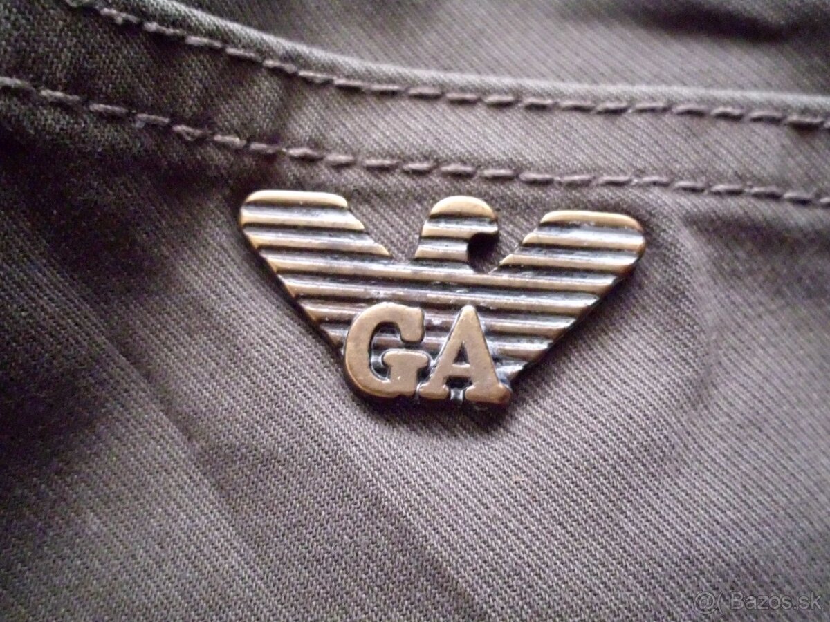 Armani pánske rifl. nohavice s elastanom XL 38/34 - 11