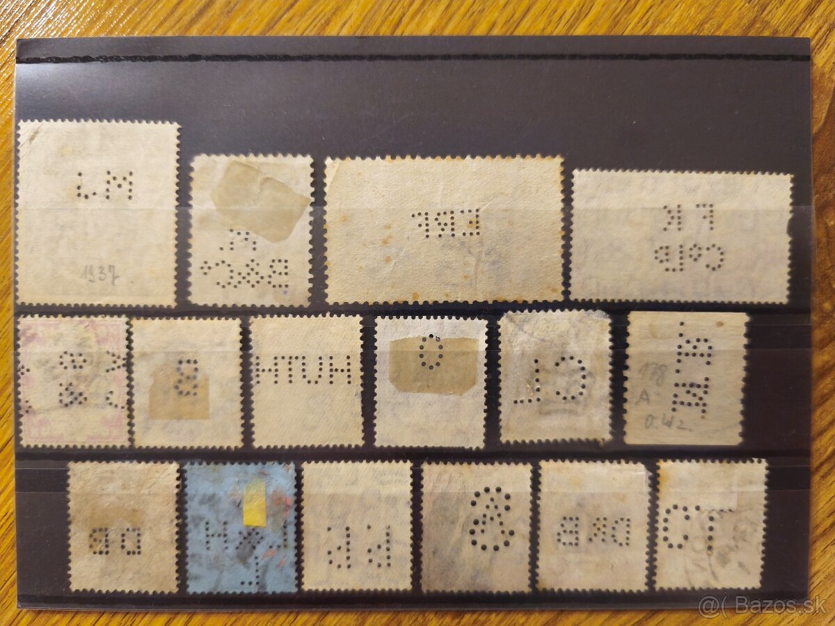 Známkové perfiny - 11