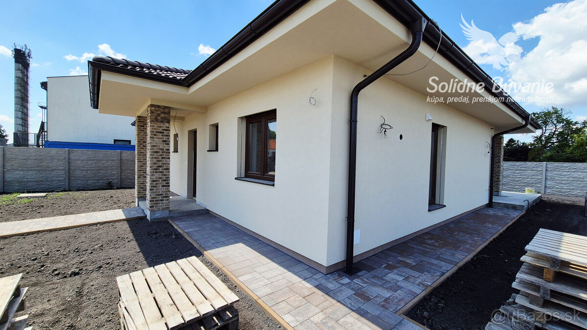 Na predaj skolaudovaná 4-izbová novostavba rodinného domu v - 11