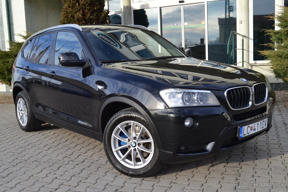 BMW X3 2.0 D X DRIVE, NAVI, FÓLIE, KOŽA, ALU R17, BIXENÓNY - 11