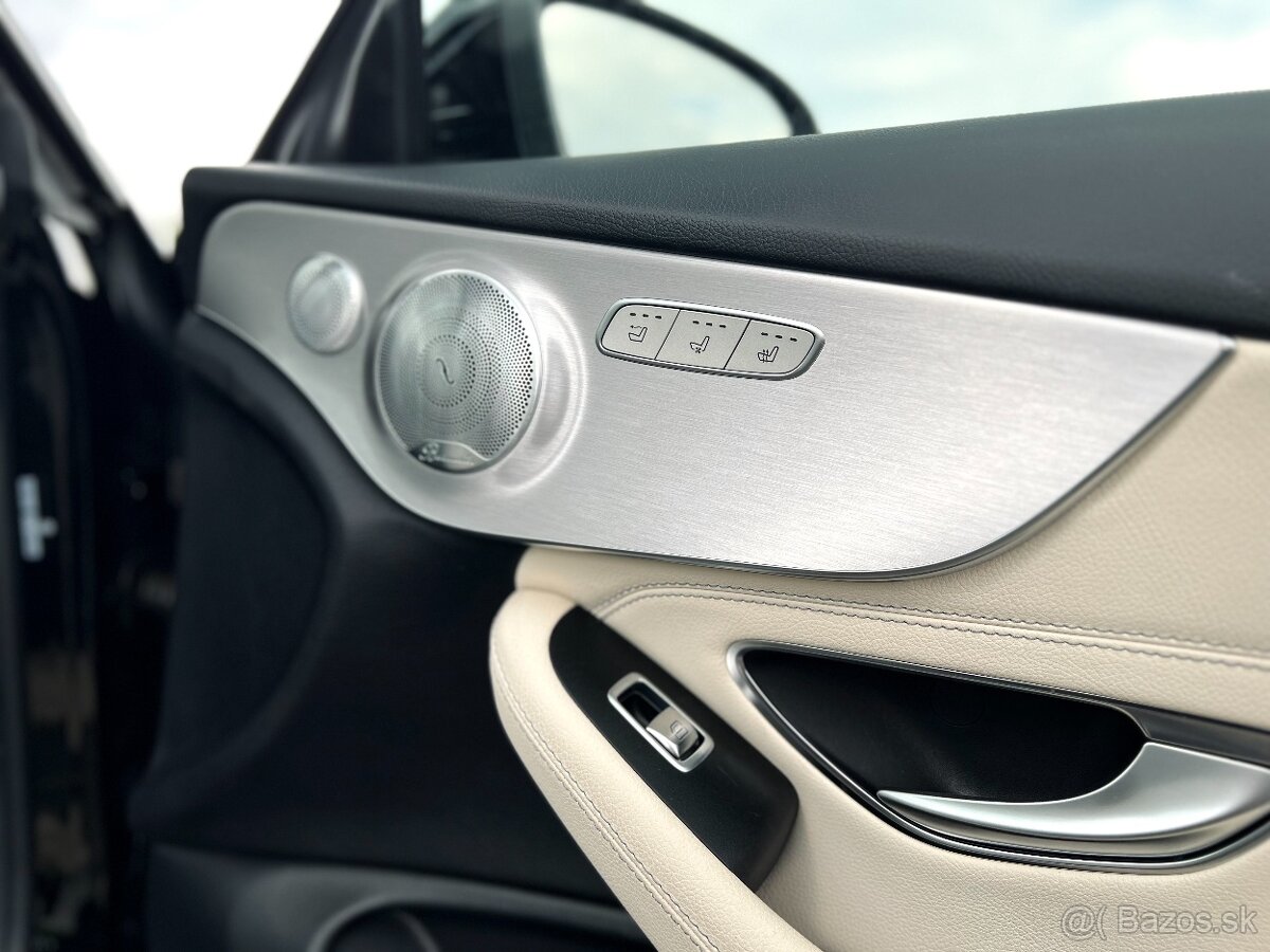 C Cabrio Kabriolet AMG - 4Matic,Burmester,Biela Koža - 11