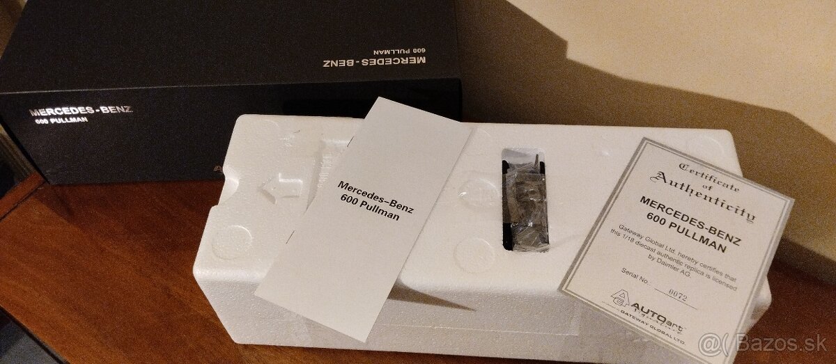 MB 600 MB Pullman 600 Auto Art 1:18 - 11