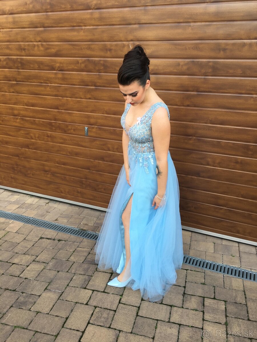 Spoločenské šaty dlhé ,vel 38 - 11