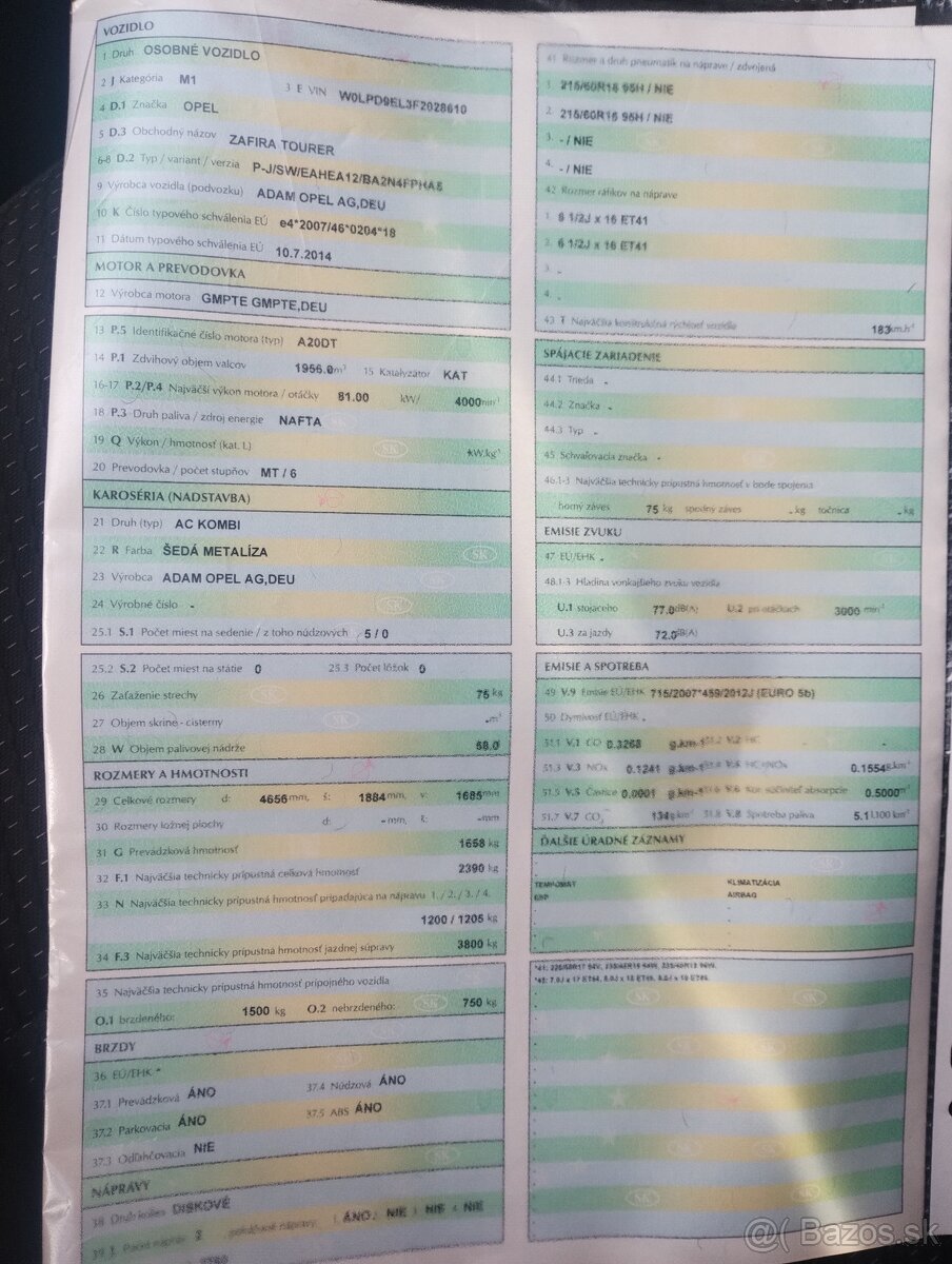 Opel Zafira Tourer - 11