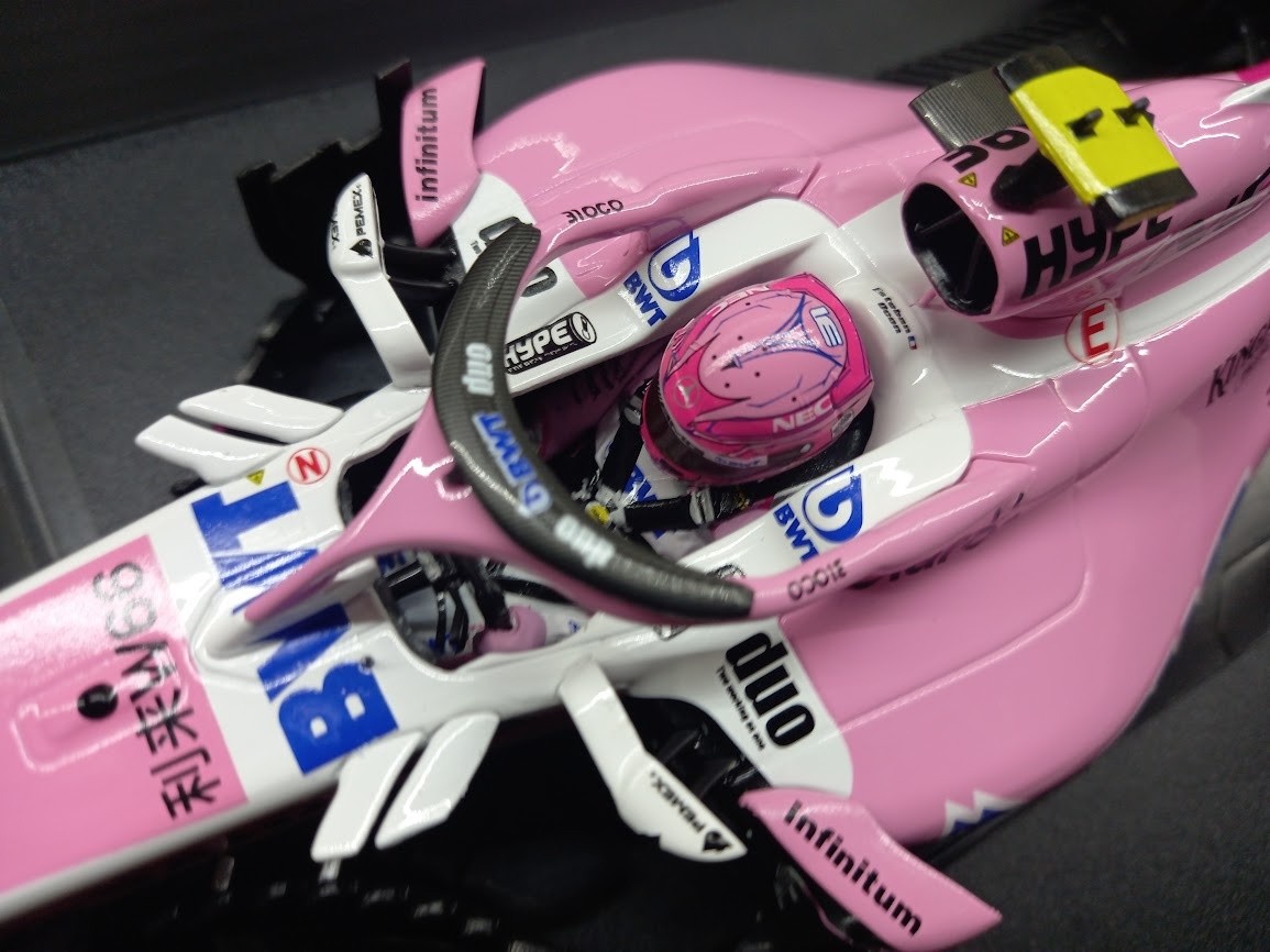 F1 BWT FORCE INDIA MERCEDES VJM11 OCON MINICHAMPS 1:18 - 11