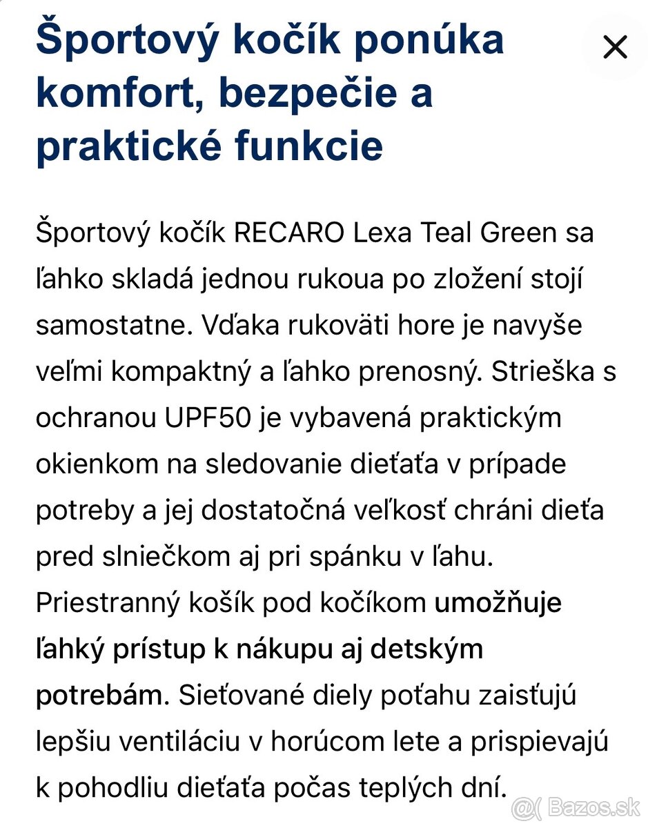 RECARO Lexa Teal Green - 11