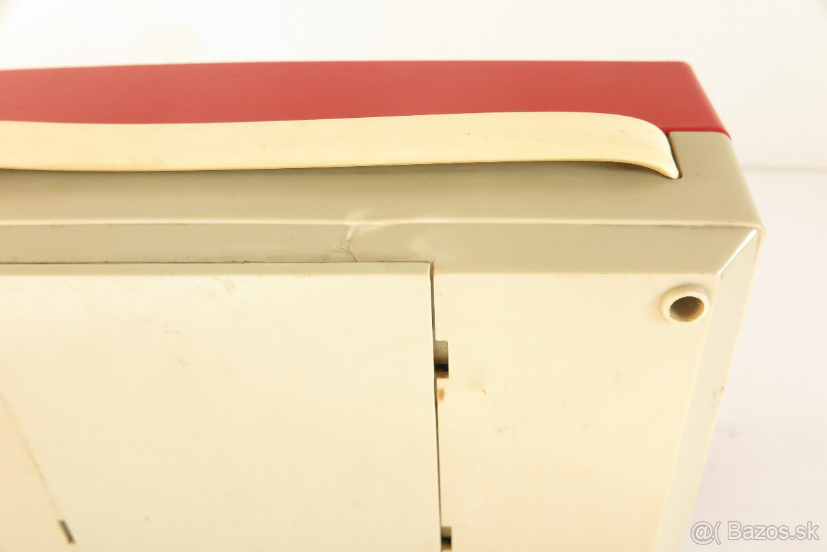 Retro malý prenosný gramofón PHILIPS - 11