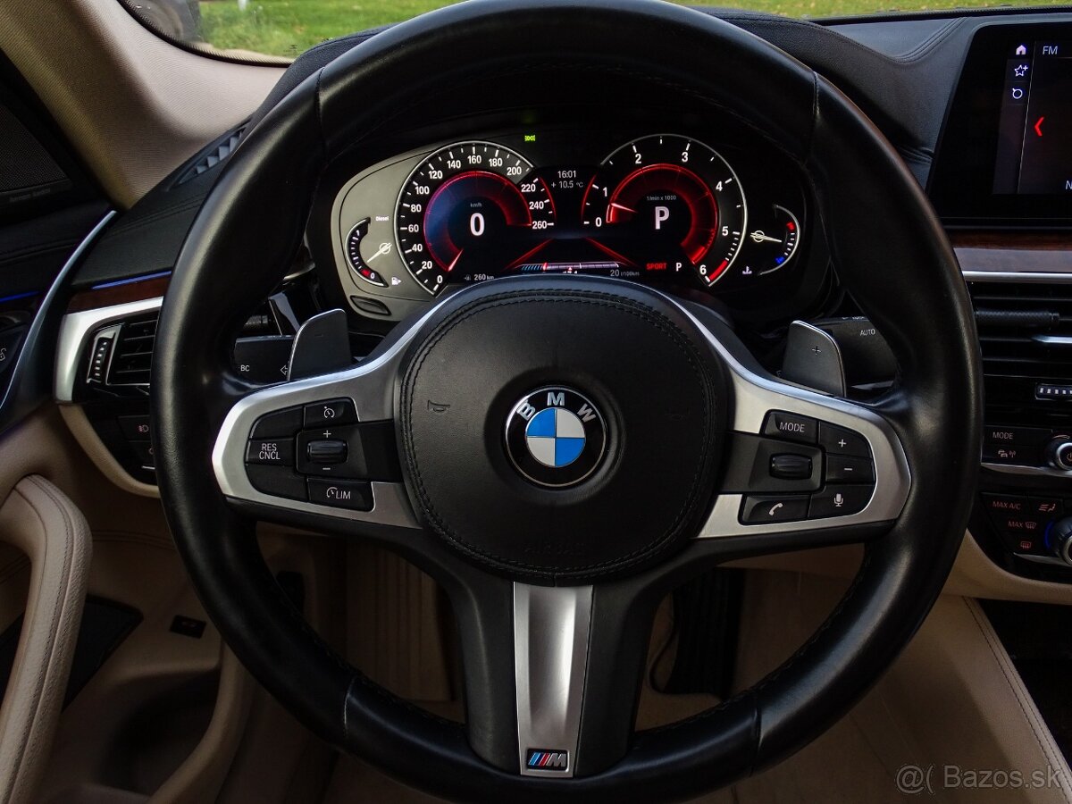 BMW Rad 5 530d xDrive A/T, Luxury Line, VYMENENÉ ROZVODY - 11