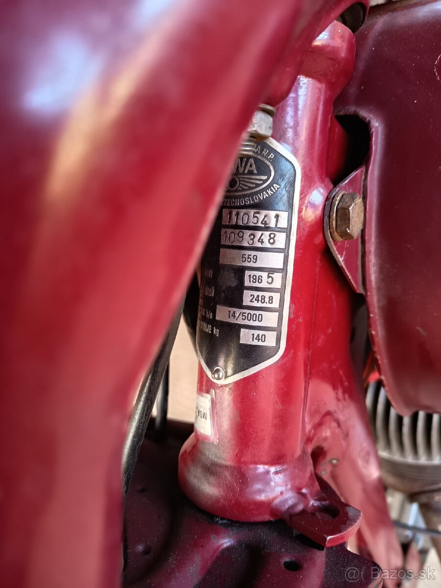 Predám Jawa 250 panelka - 11