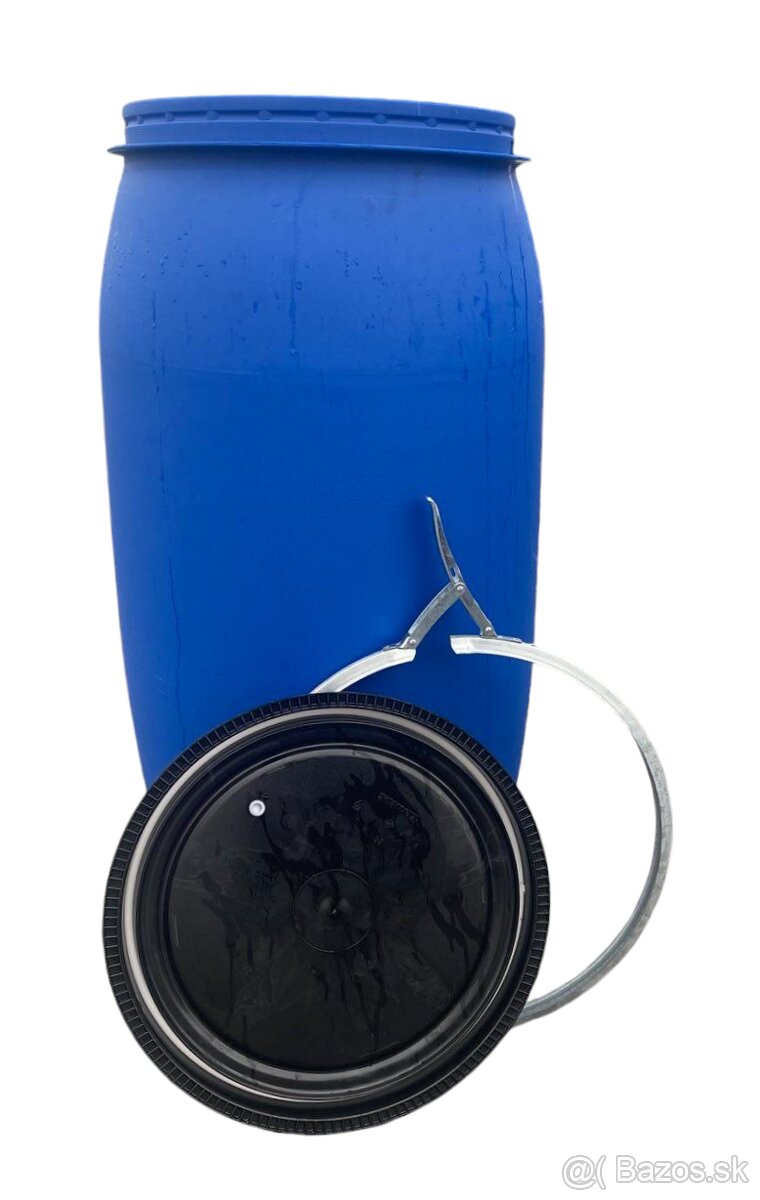 Potravinárske plastové sudy 150l ibc - 11