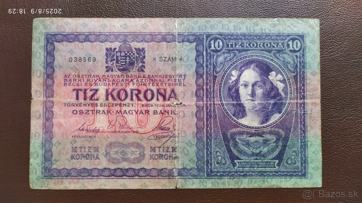 Bankovky Rakúsko - Uhorsko - 11