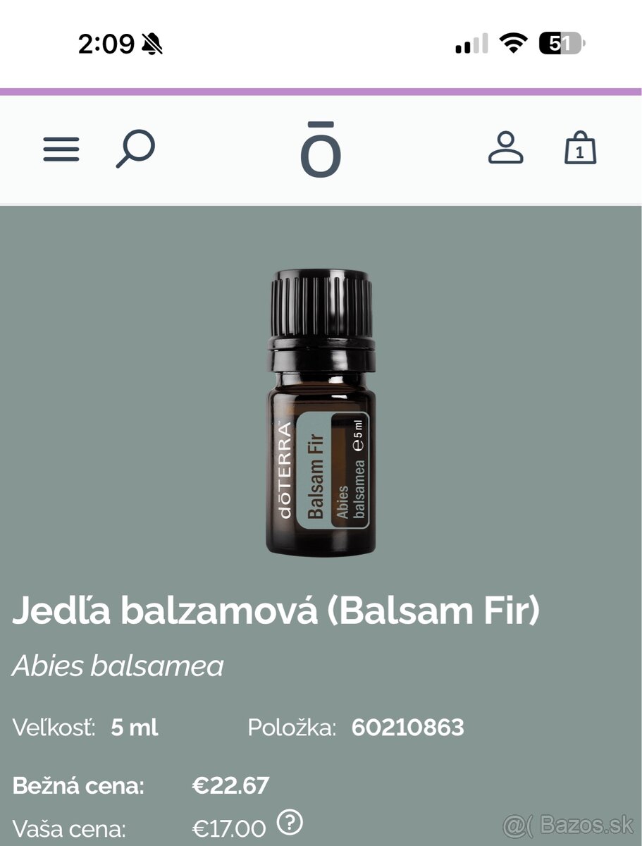 Nové, neotvorené esenciálne oleje dōTERRA za členské ceny - 11