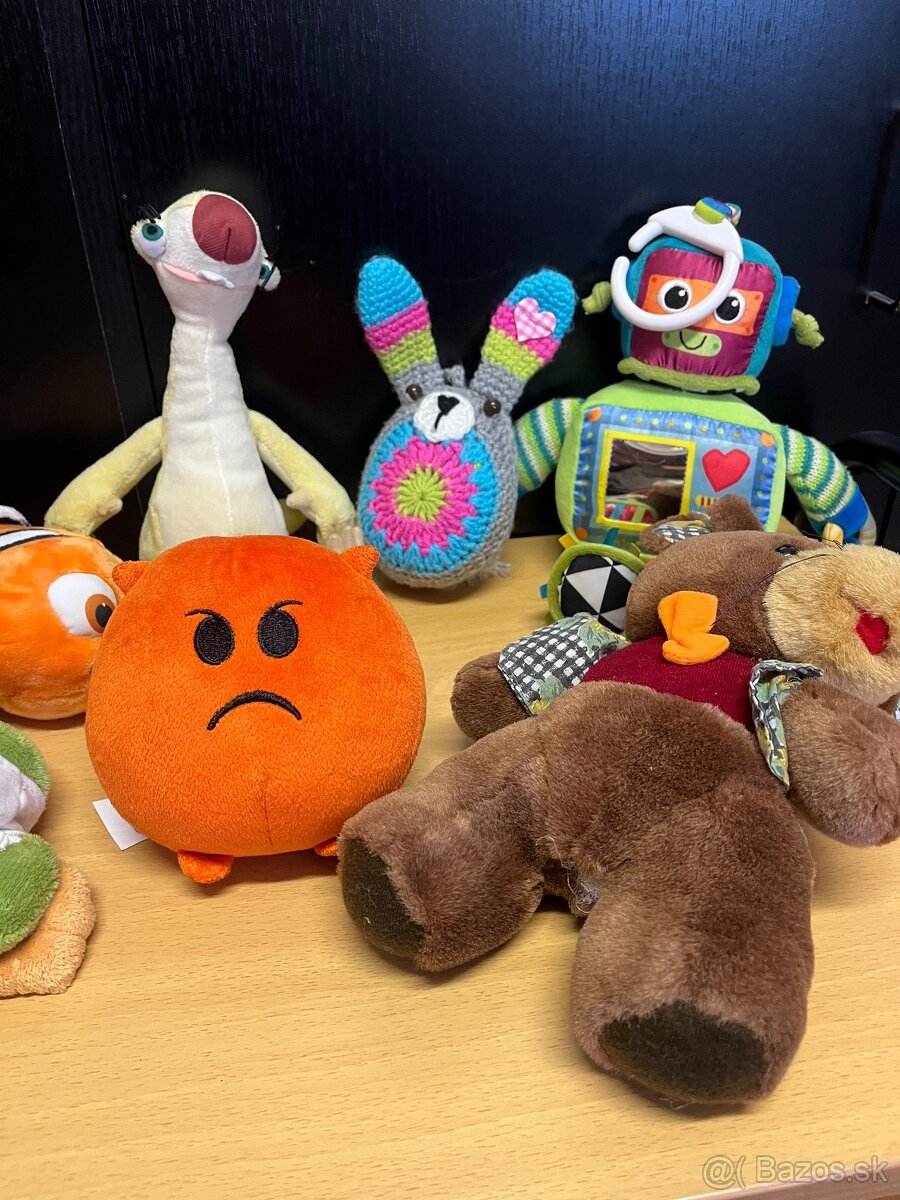 Plyšové hračky-psík, korytnačka, medvedík, Nemo… - 11