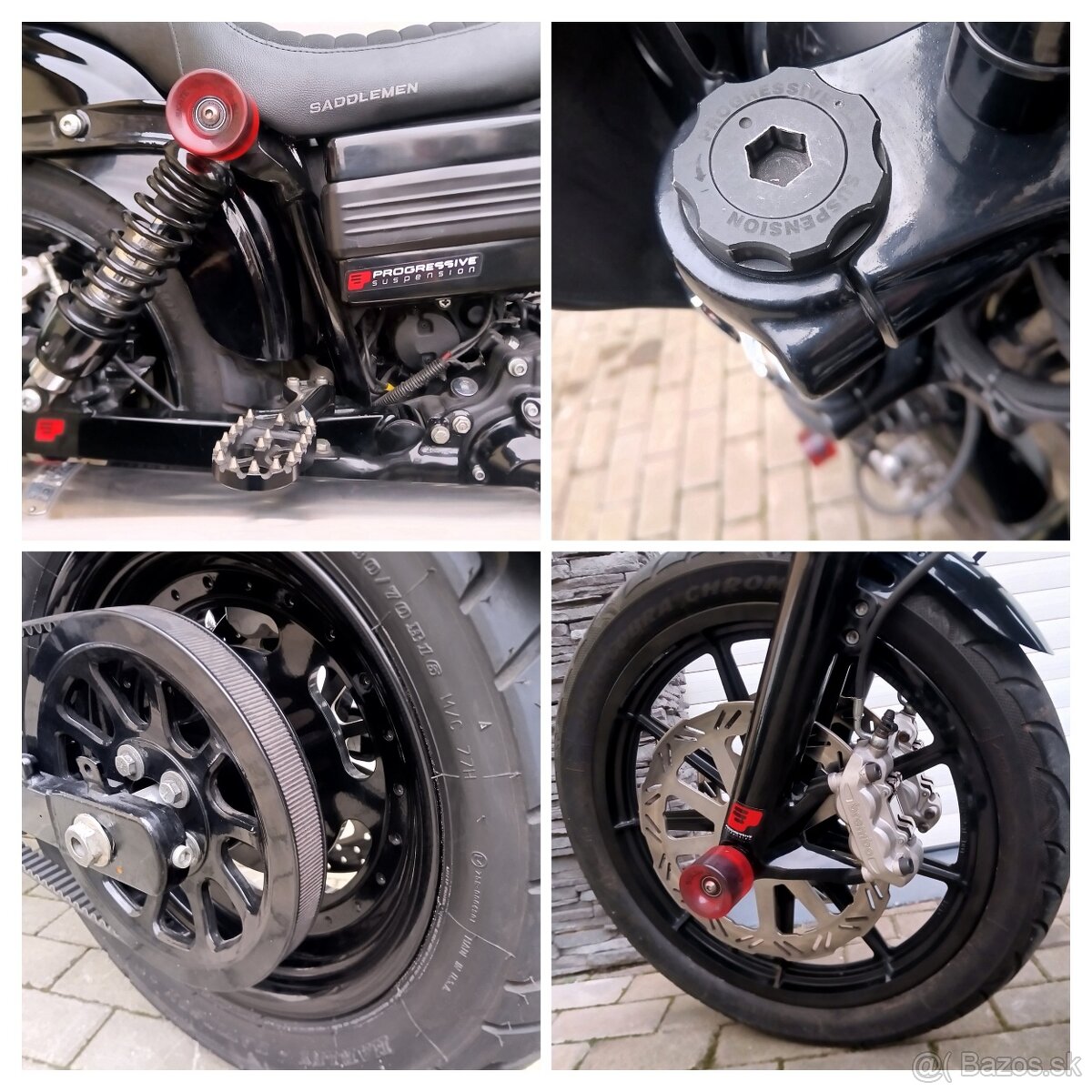 Harley Davidson Dyna black edition - 11