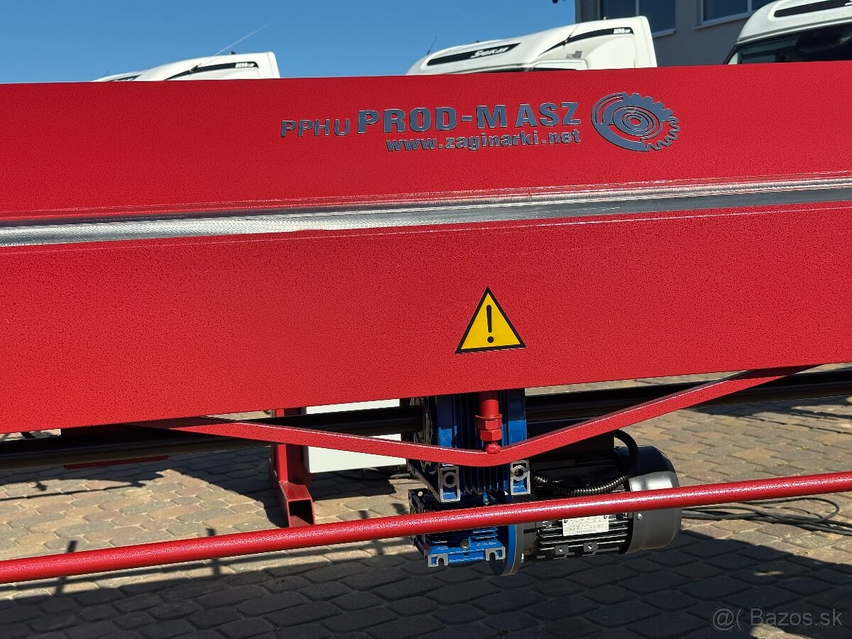 Elektrický ohýbací stroj, ohýbačka, lemovačka na plech, 3m - 11