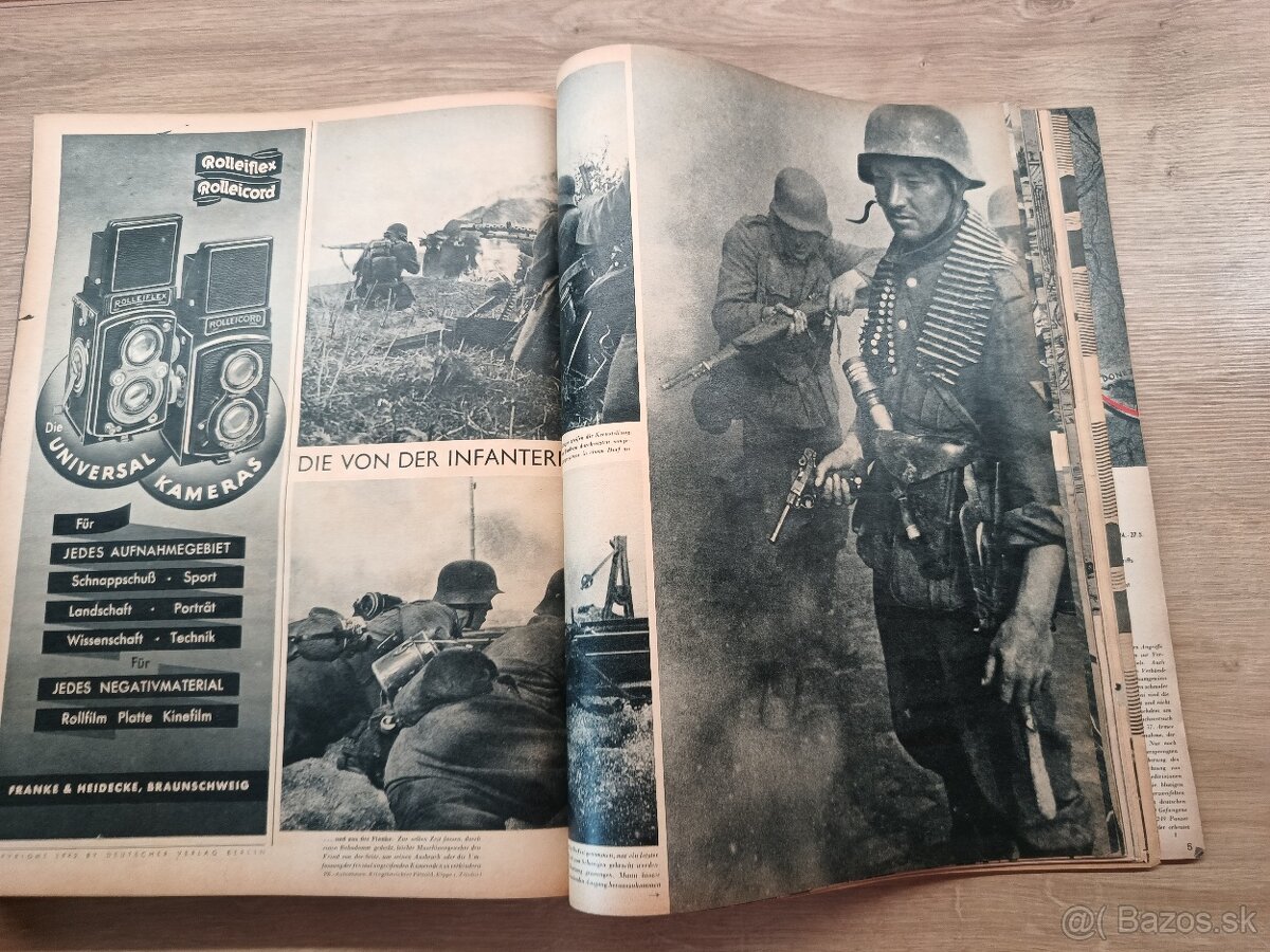 nemecký vojnový SIGNAL 1942 čísla 1-15 - 11