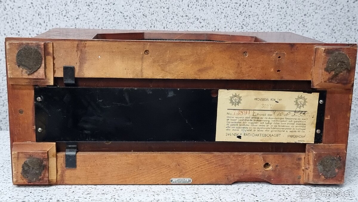 RADIOLA TYP 303 V 》UNIKÁTNE STAROŽITNÉ RADIO - 11