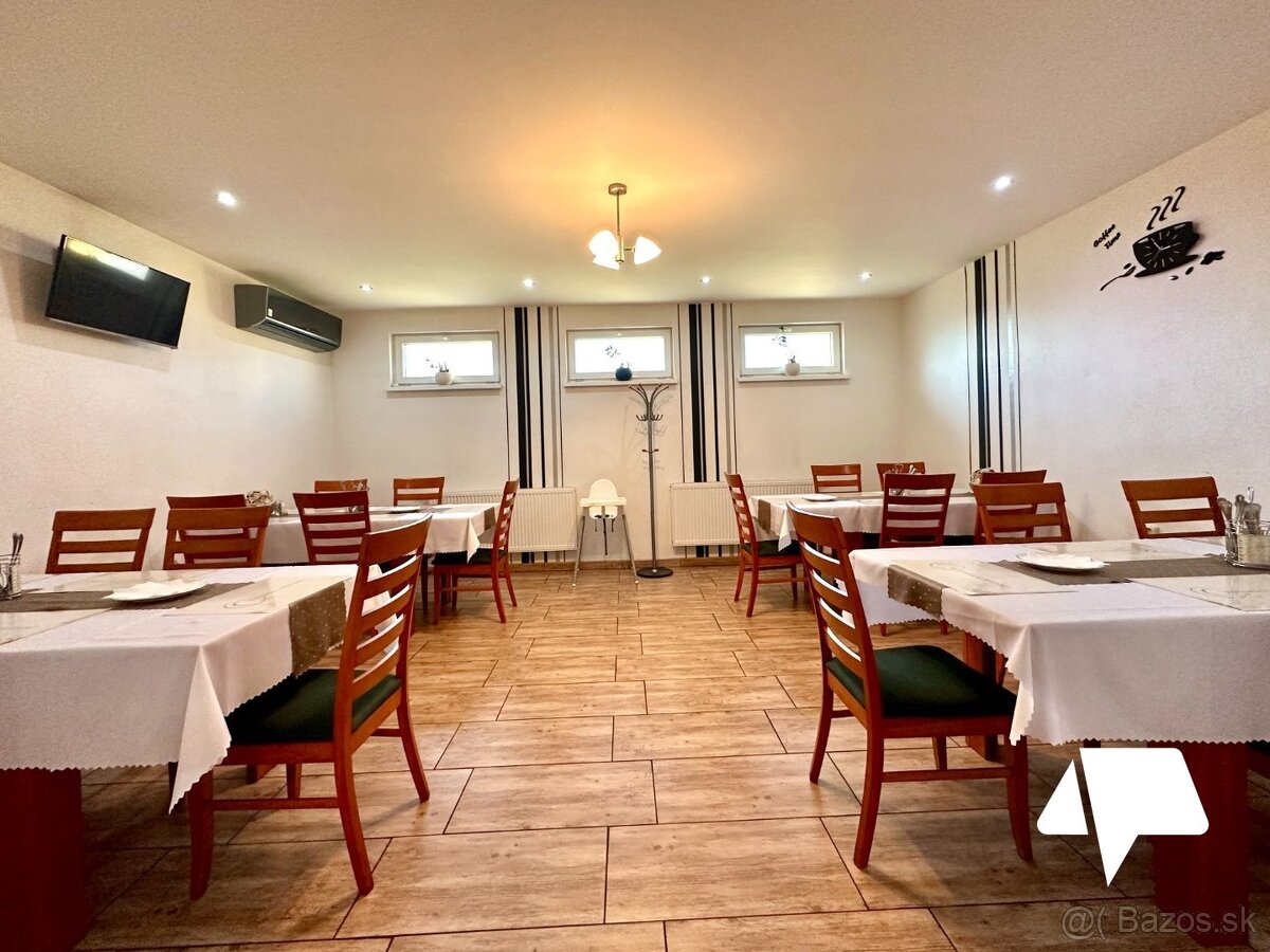 Predaj zabehnutá reštaurácia s veľkým 1- izb. bytom Zlaté Mo - 11