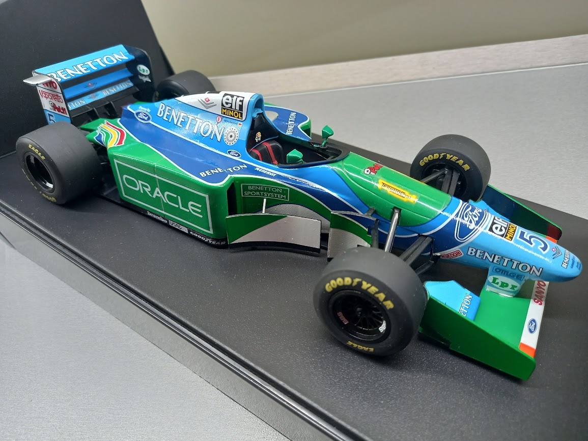 F1 BENETTON FORD B194 GP ANGLIE 1994 SCHUMACHER 1:18 - 11