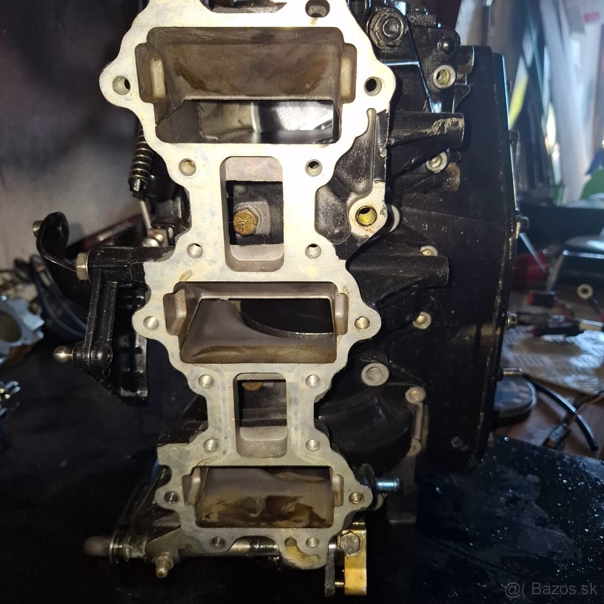 Lodný motor Johnson 70 na súčiatky. - 11