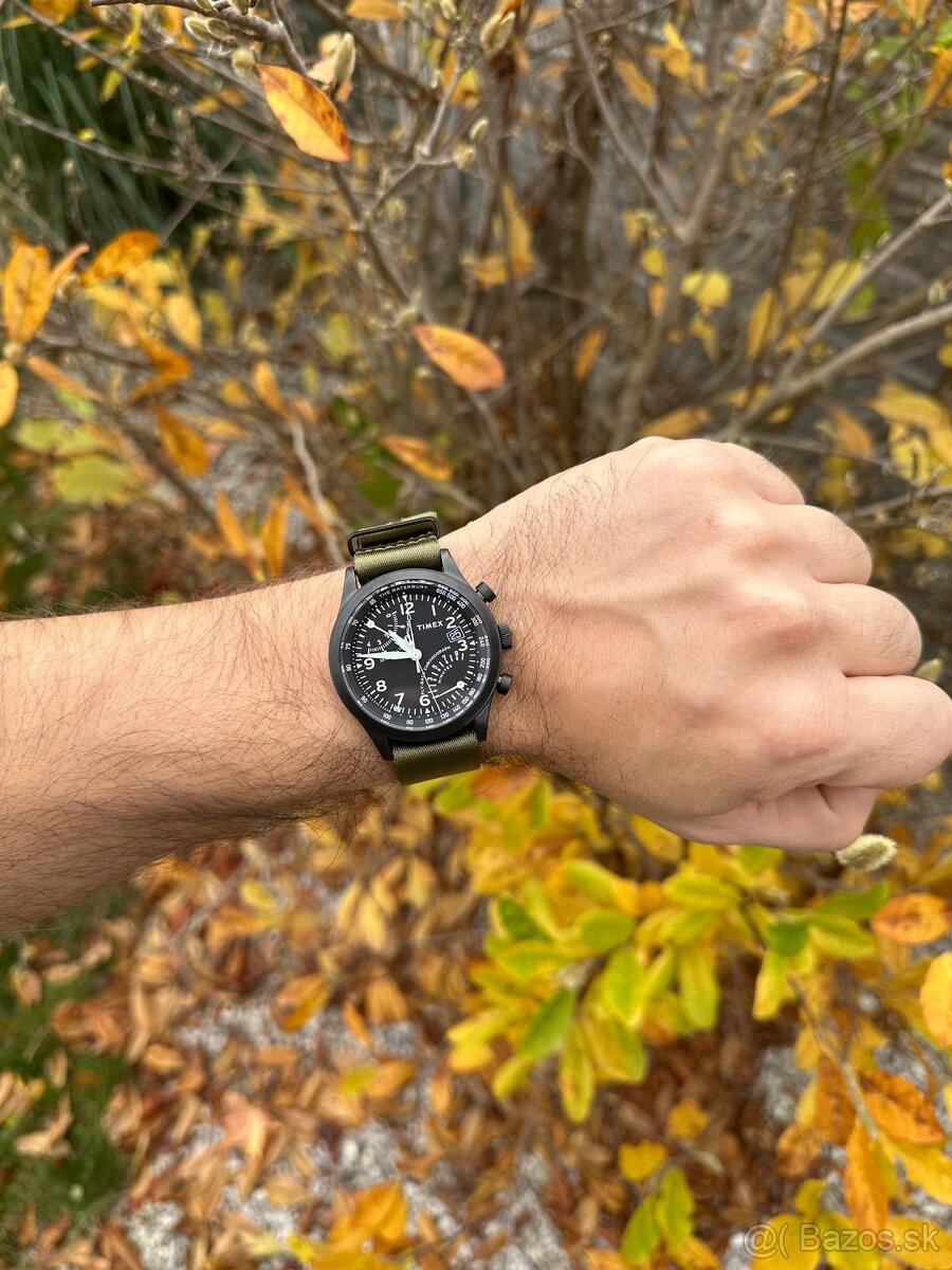 Timex Chrono - Waterbury Flyback Chrono full set + extras - 11