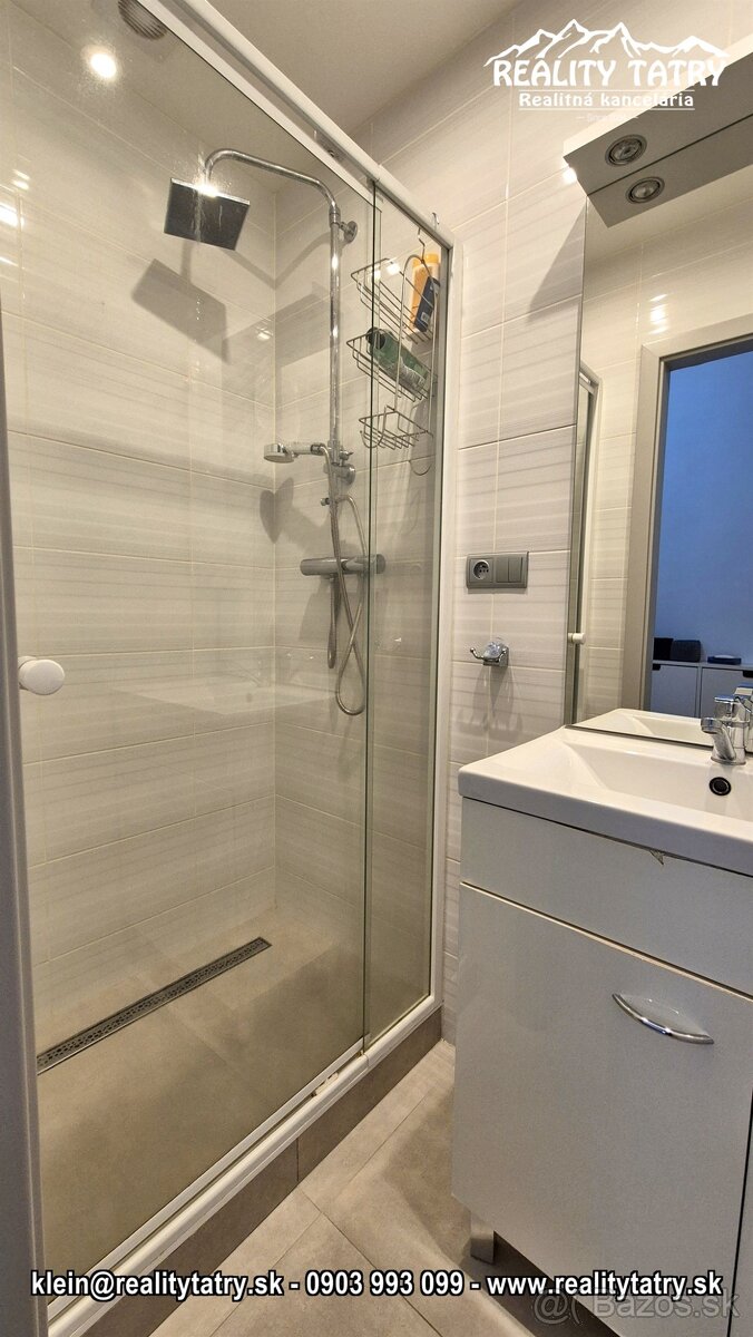 Byt 2 izbový s loggiou Vysoké Tatry, Dolný Smokovec TOP STAV - 11