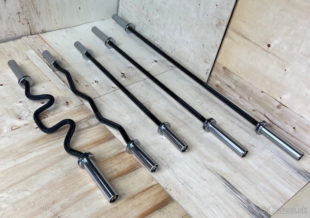 EZ olympijská tyč - extra ohnutá - 11