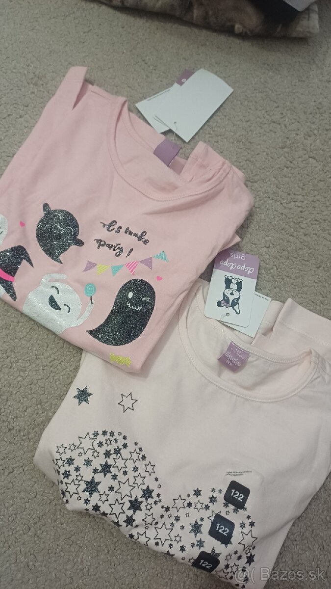 Balík oblečenia dievčatko 122-128 27ks - 11