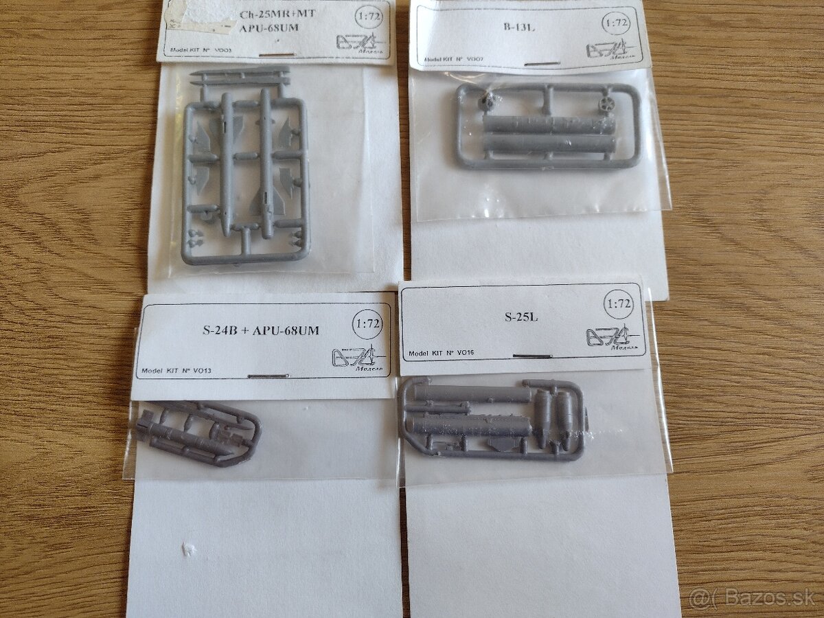 Plastikové modely 1:72 odliatky a konverzné sady - 11