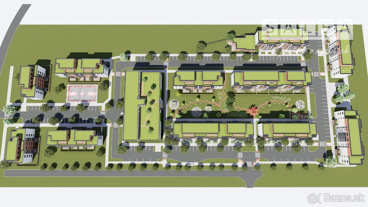Projekt PARADAJS, Hlohovec 4izbový byt, parkovacie miesto - 11