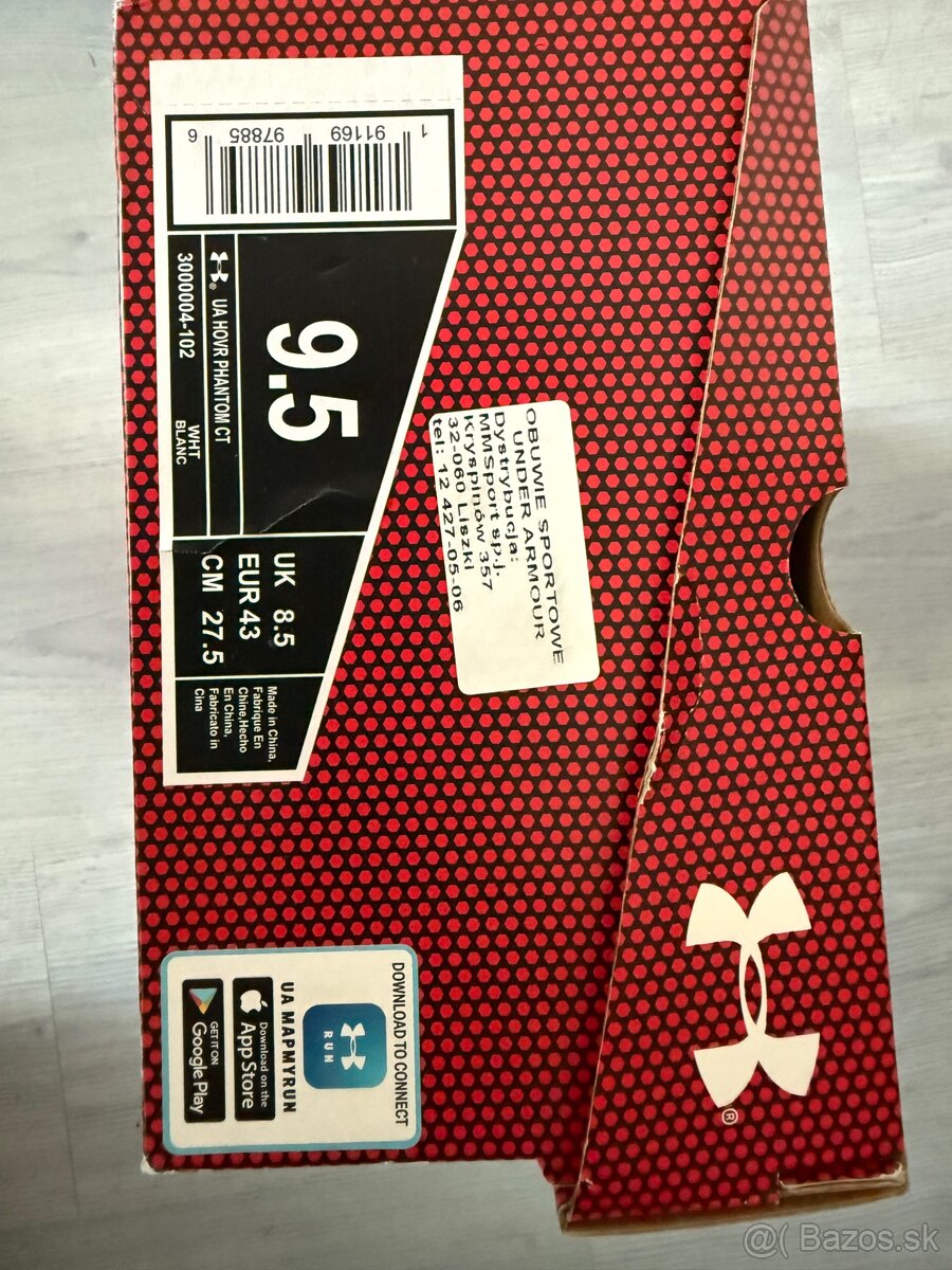 Pánske tenisky Under Armour UA Phantom ,43/9, Bluetooth - 11