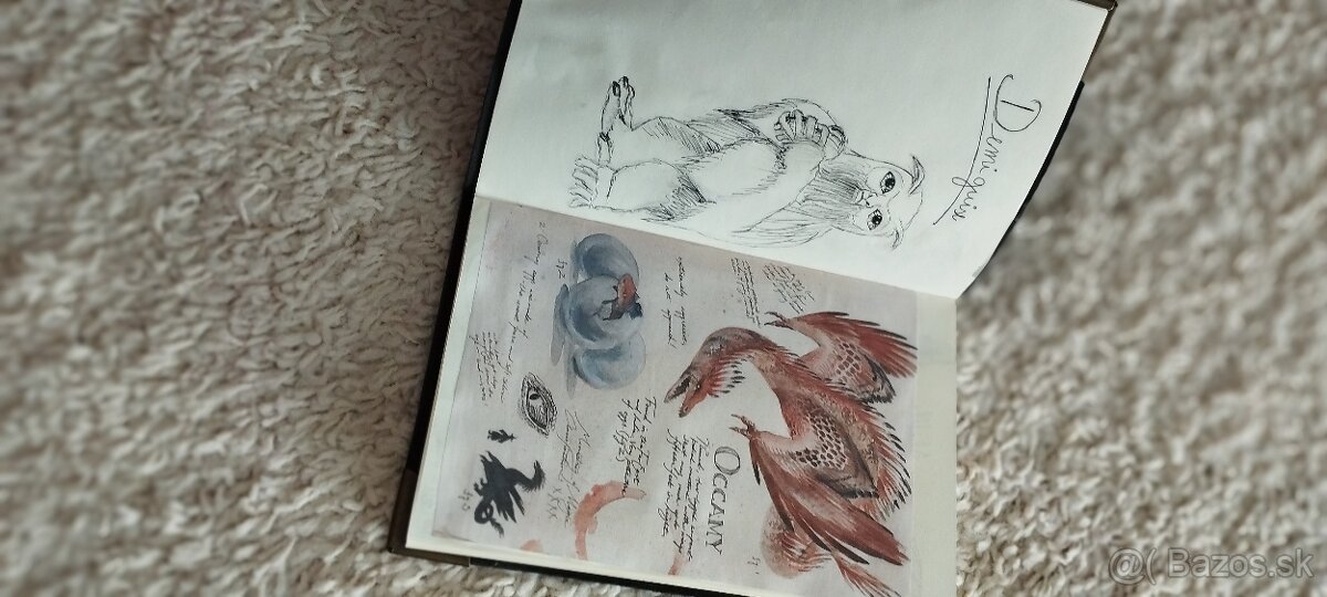 harry potter set (plášť,vajce,prutik,kravata,zlata strela... - 11