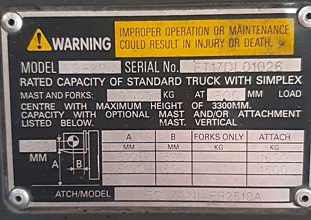 Caterpillar GP20CN, LPG - 11