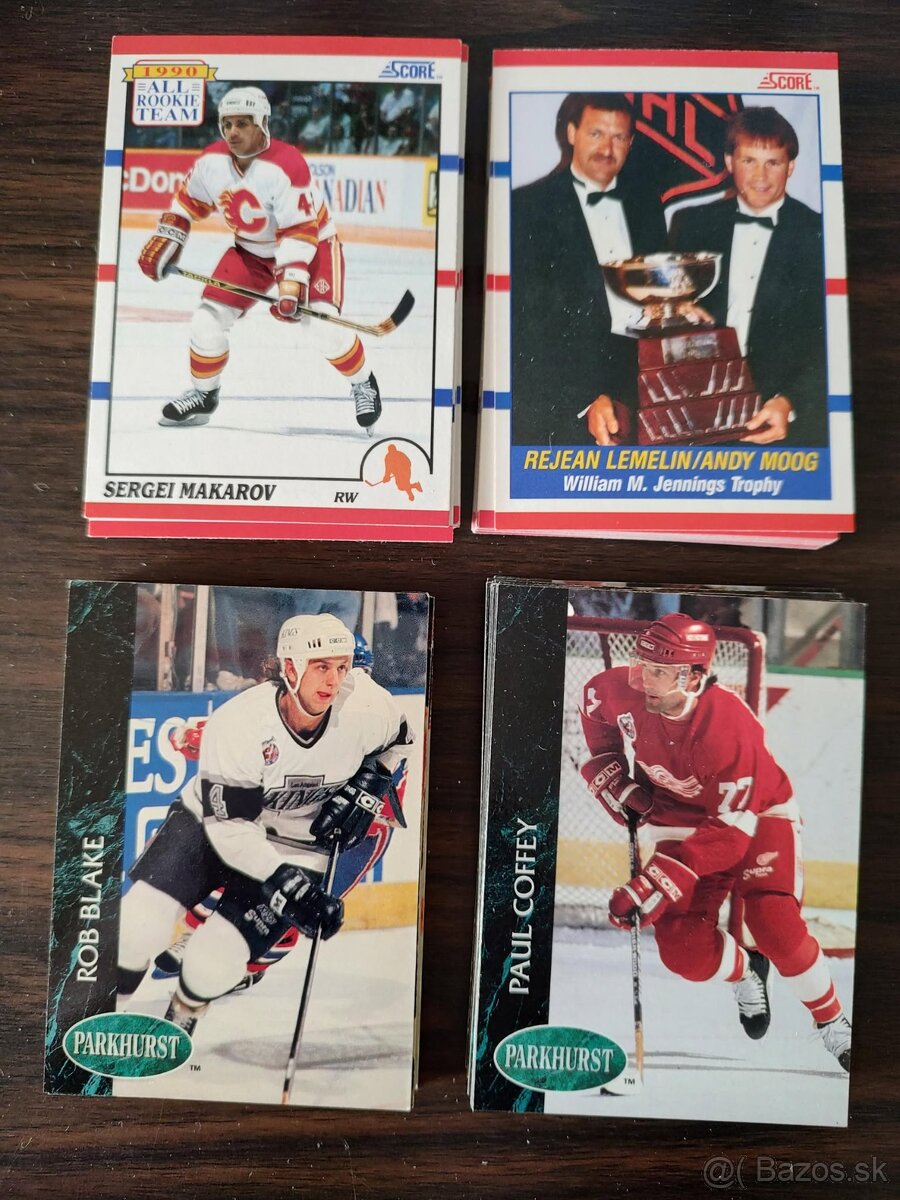 Predám hokejove kartičky z 90 rokov (ultra,parkhurst,score, - 11