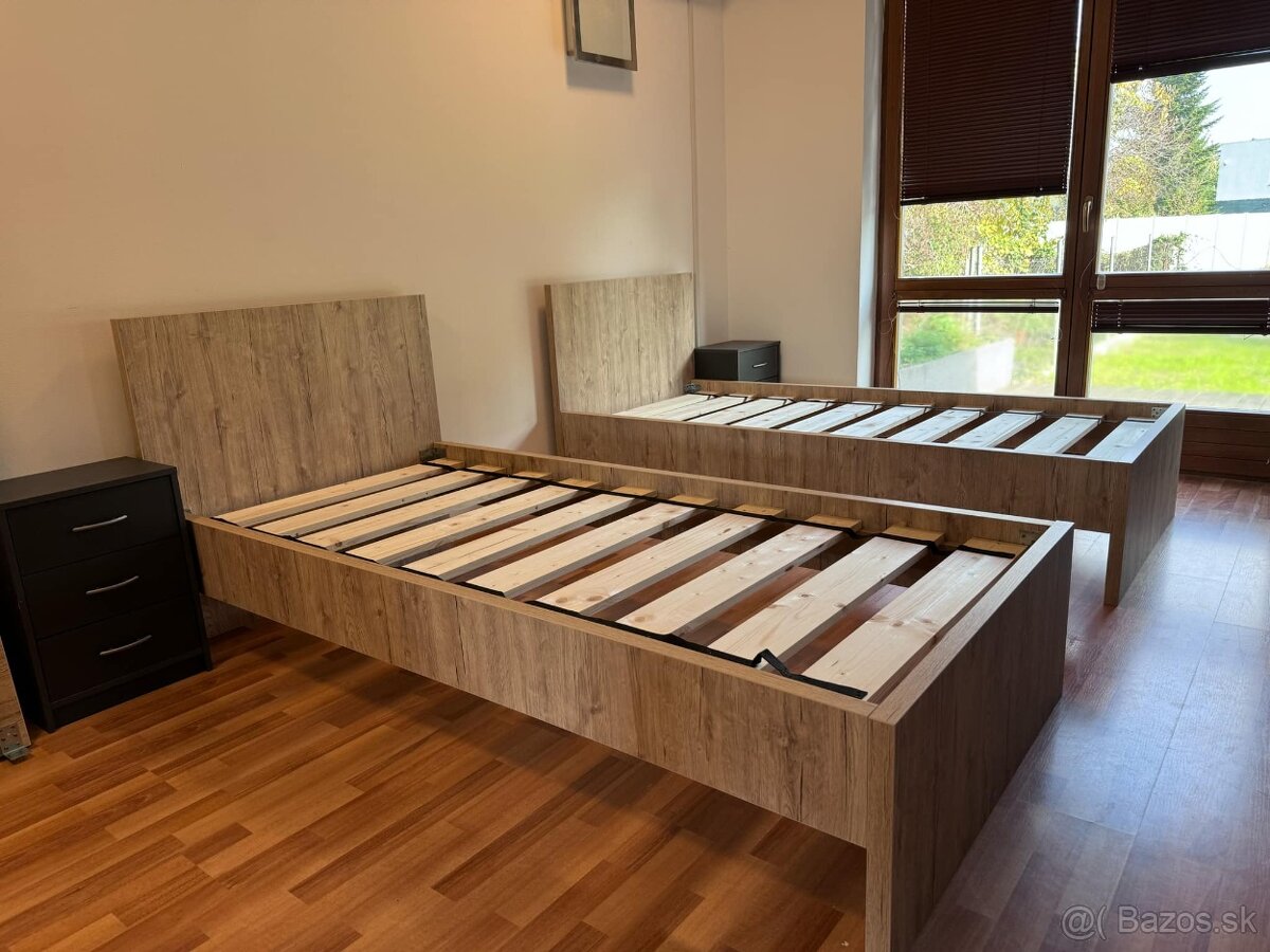 Predám kvalitnú pevnú posteľ Samuel 90x200cm - úplne NOVA - 11