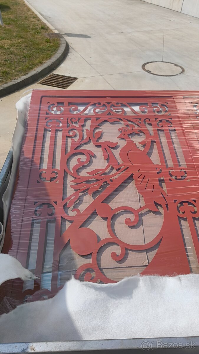 Vyrezávané vypalované dielce na plot, zábradlie, bránu - 11