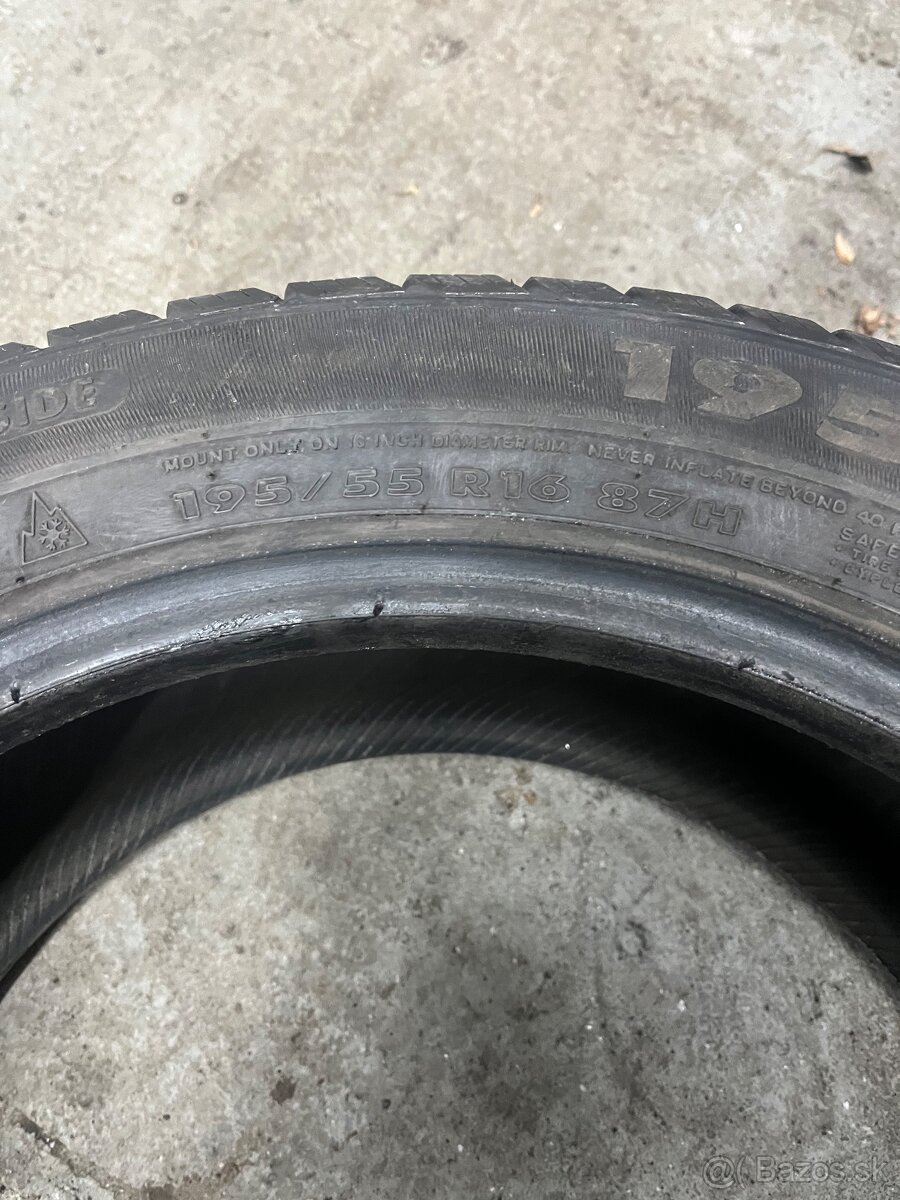 195/55 R16 zimné pneu Champiro Mini cooper BMW vw škoda Audi - 11