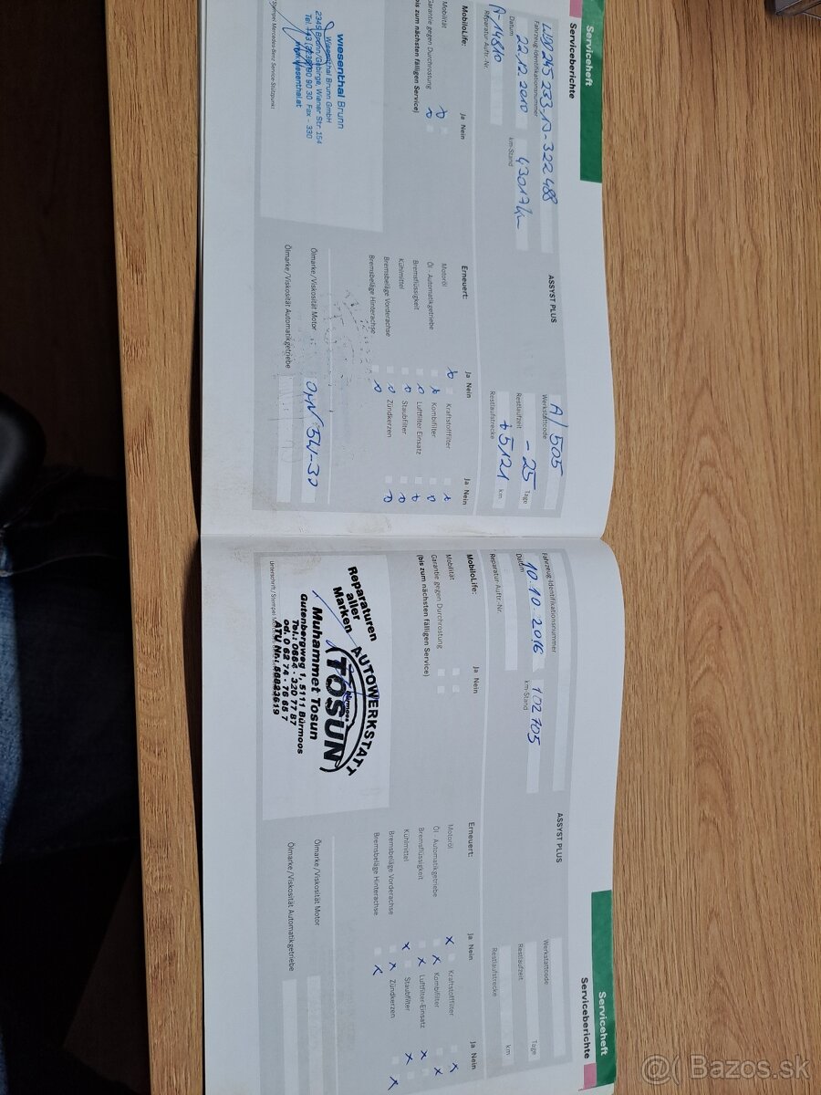 Predám Mercedes-Benz B trieda B 200 - 11