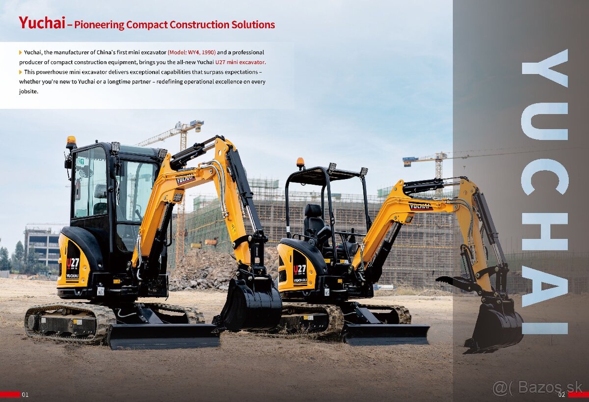 Minibager YUCHAI U27 Premium 2740 kg - 11