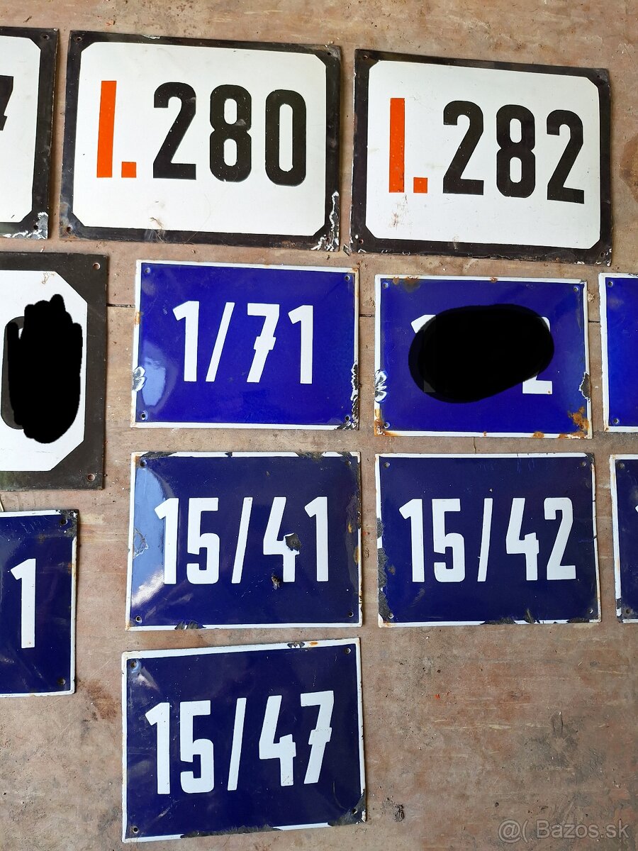 Smaltované čísla - 11