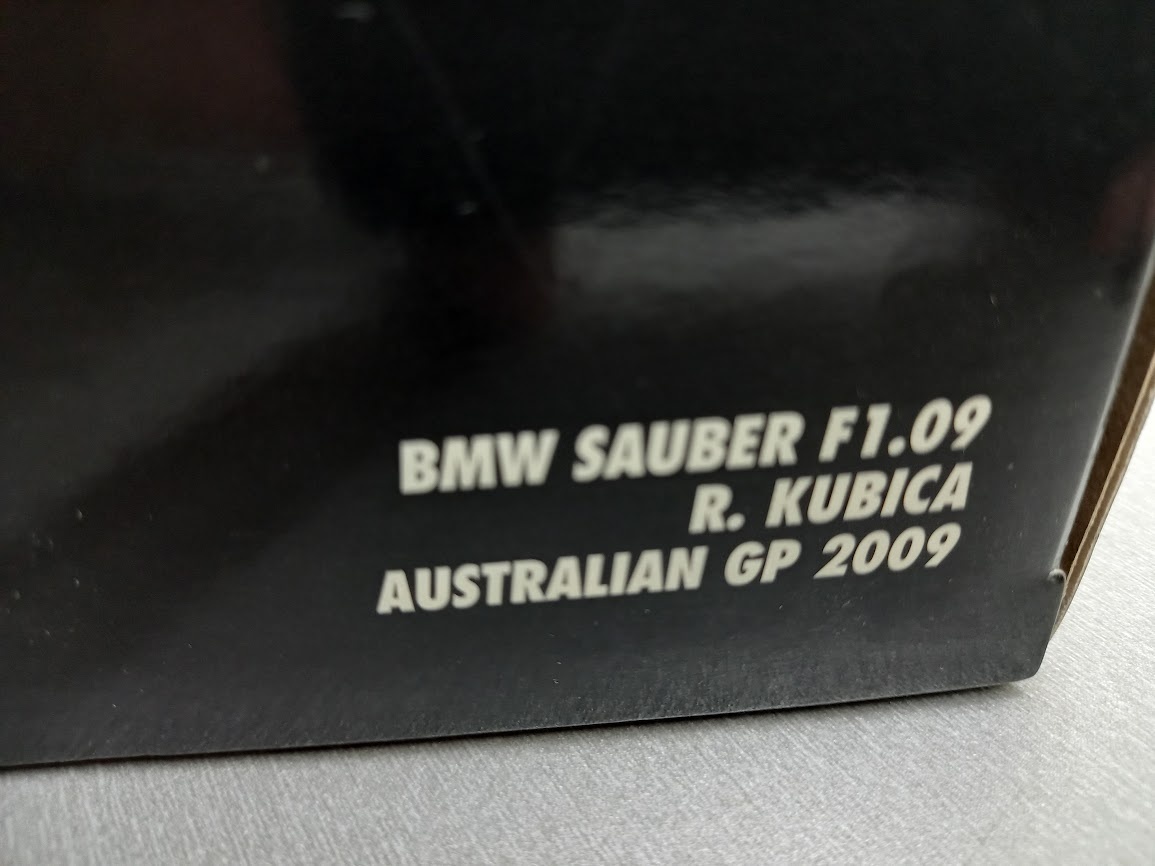 F1 BMW SAUBER F1.09 KUBICA AUSTRALIE 2009 MINICHAMPS 1:18 - 11