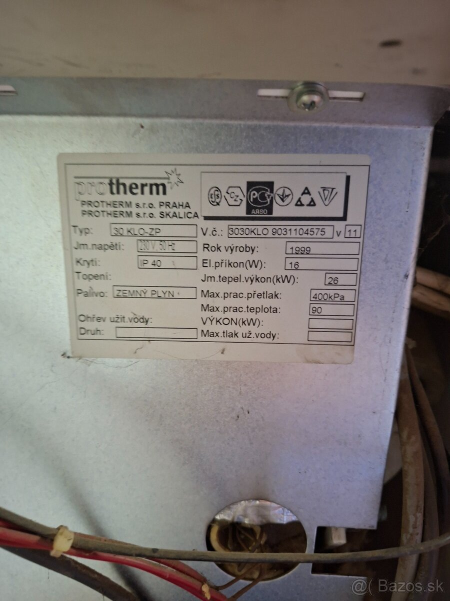 Plynové kotle 3x na súčiastky 20€ za kus - 11