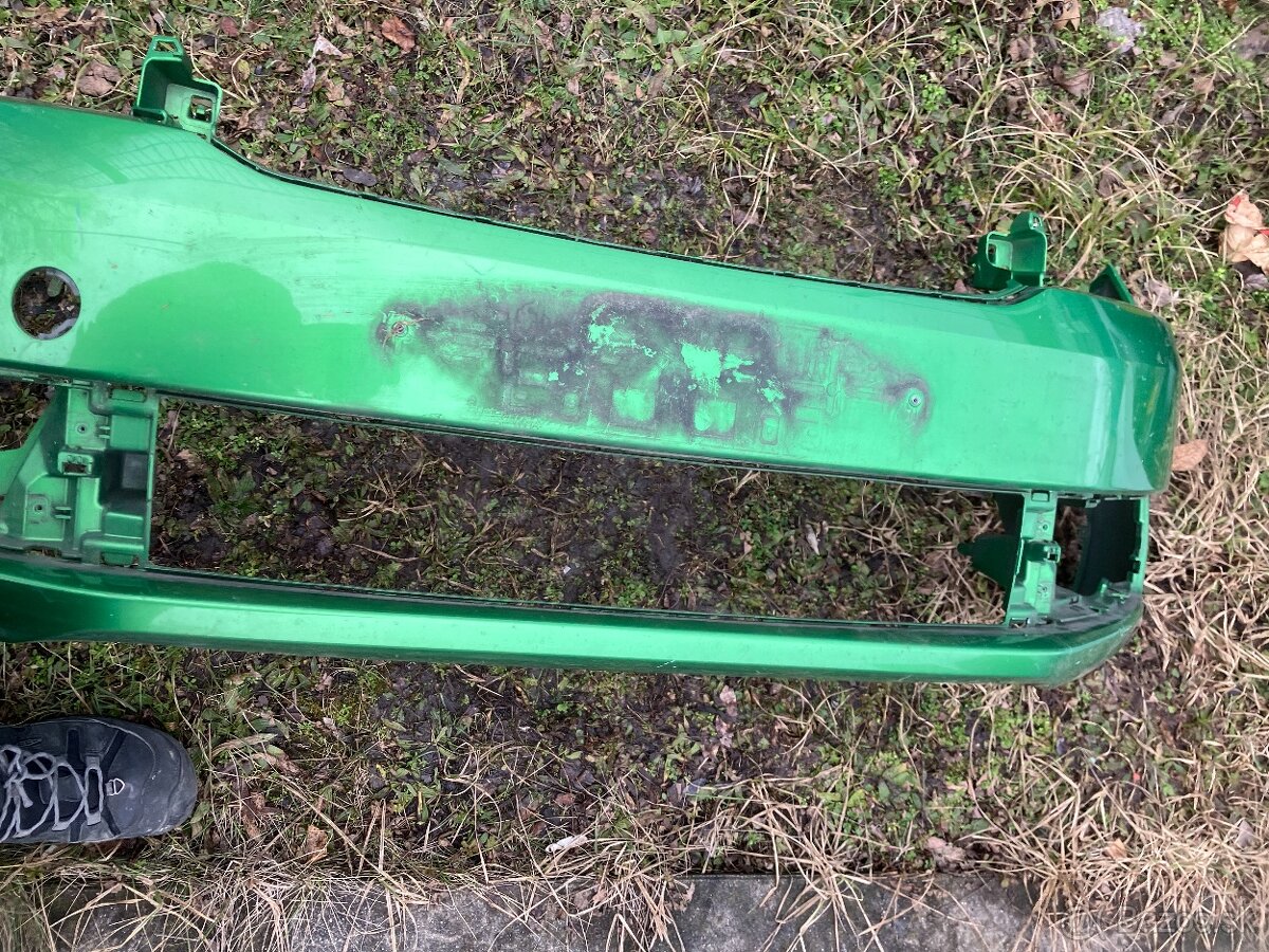 Predni naraznik skoda rapid zeleny - 11