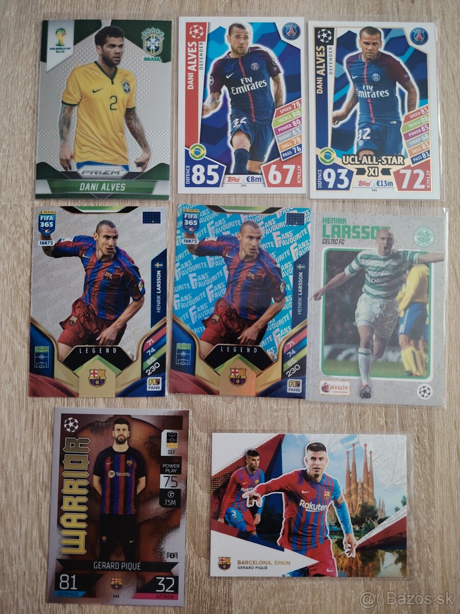 Legendy - futbalové kartičky - 11